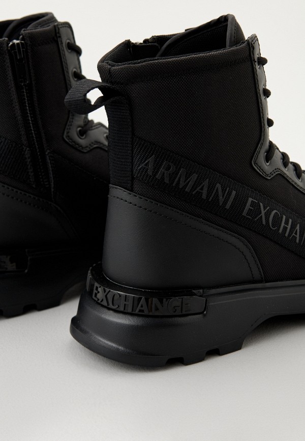 Ботинки Armani Exchange, цвет: черный, RTLACV180501 — купить винтернет-магазине Lamoda