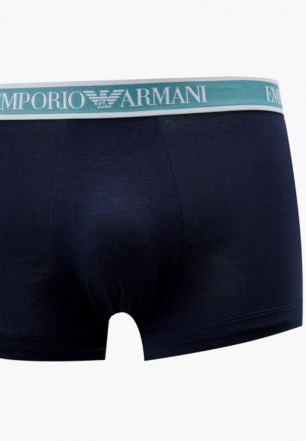 Трусы 3 шт. Emporio Armani, цвет: синий, RTLACV189501 — купить в ...