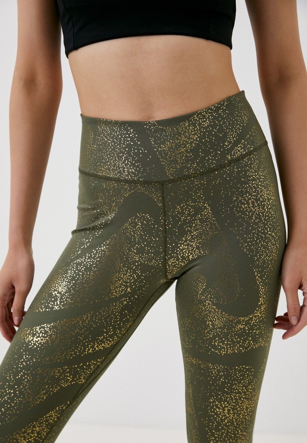 Nike Тайтсы - W NK ONE DF MR TGHT AOP - фото 4