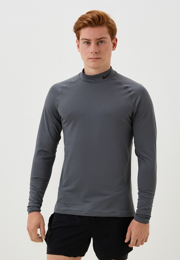 Nike Лонгслив компрессионный - M NP TOP WARM LS MOCK - фото 1