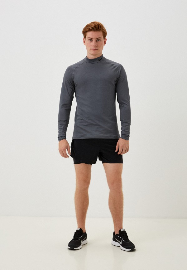 Nike Лонгслив компрессионный - M NP TOP WARM LS MOCK - фото 2