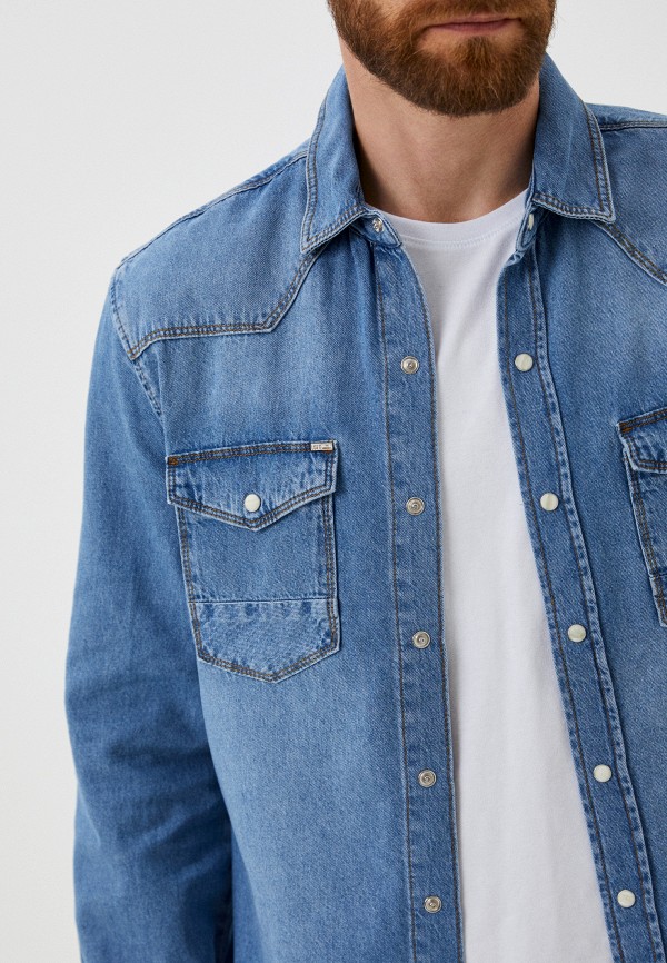 Loft Рубашка джинсовая - фото 4