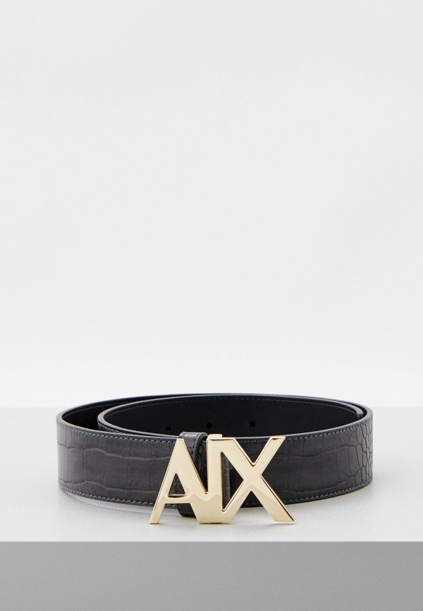 Ремень Armani Exchange, цвет: серый, RTLACV318001 — купить в интернет ...