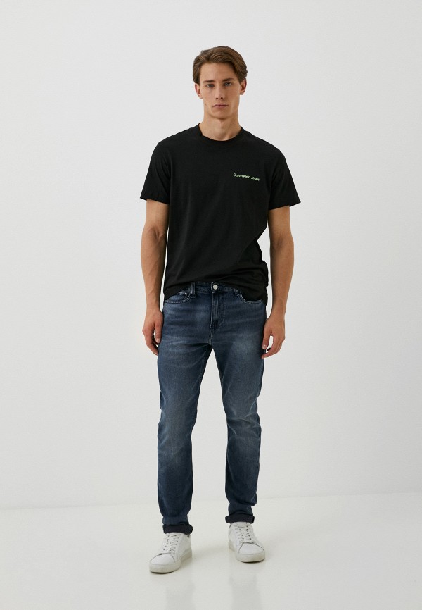 Джинсы Calvin Klein Jeans SLIM TAPER, цвет: синий, RTLACV513601 ...