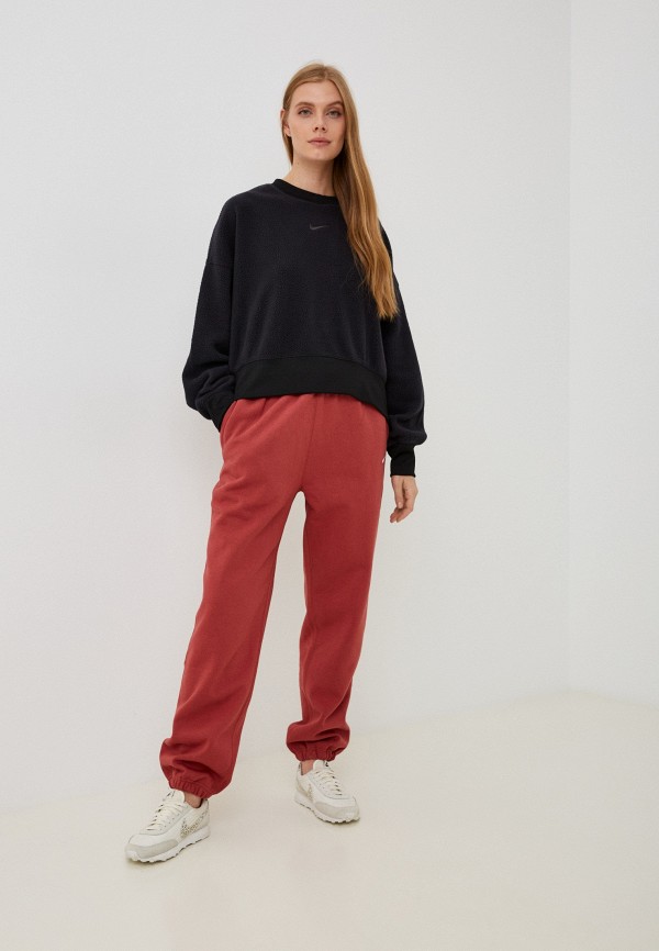 Nike Брюки спортивные - Wmns NRG Solo Swoosh Fleece Pant - фото 2