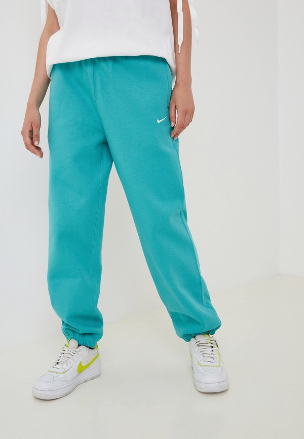 Nike swoosh joggers green hotsell