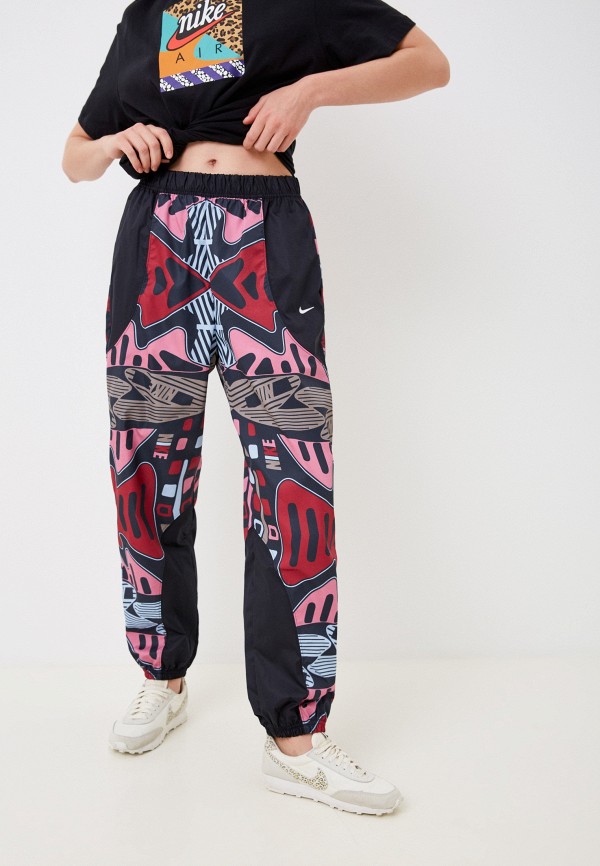 Nike Брюки спортивные - Wmns NSW AOP High-Rise Woven Jogger - фото 1