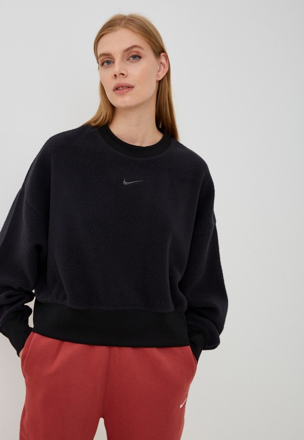 Nike Свитшот - Wmns NSW Plush Mod Crop Crew - фото 1