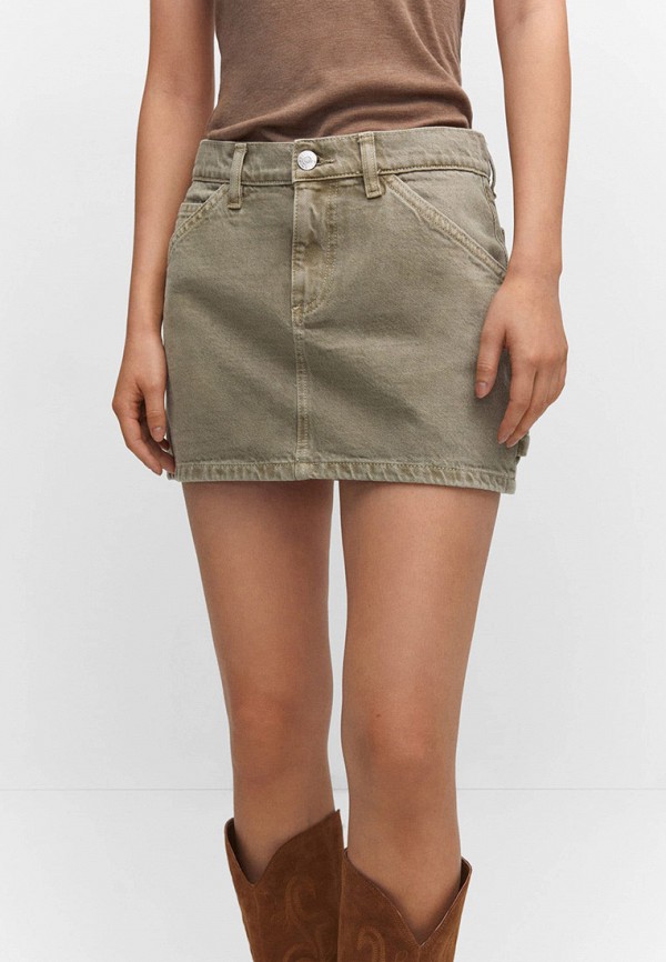 Mango Юбка джинсовая - CHINO2 - фото 1