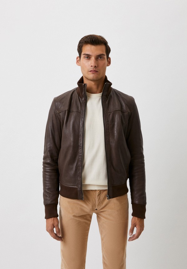 Serge Pariente Куртка кожаная - фото 1