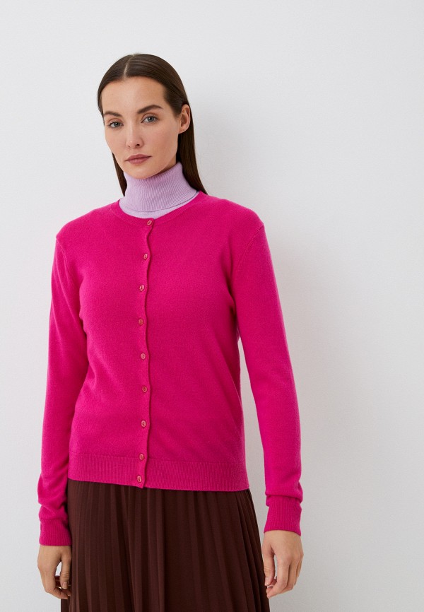 Кардиган United Colors of Benetton, цвет: фуксия, RTLACV797901 — купить ...