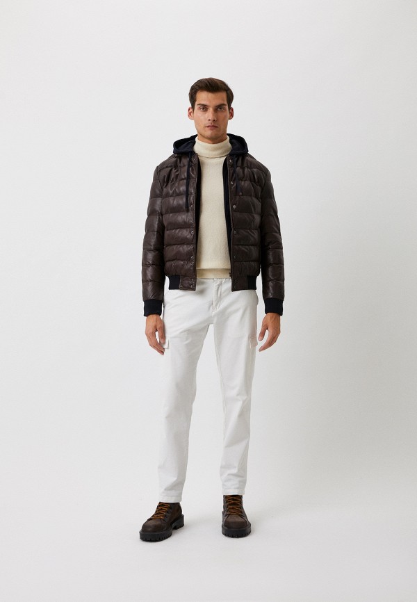 Blouson Куртка кожаная утепленная - фото 2