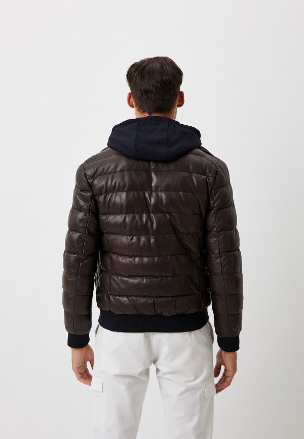 Blouson Куртка кожаная утепленная - фото 3