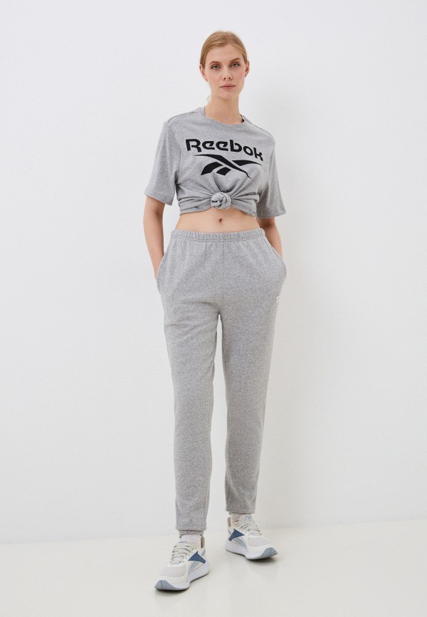 Reebok брюки спортивные te FLC Cuffed Pant