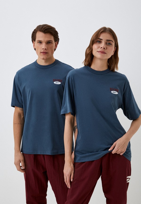 Футболка Reebok ARCHIVE ESSENTIALS T-SHIRT, цвет: синий, RTLACV928301 ...