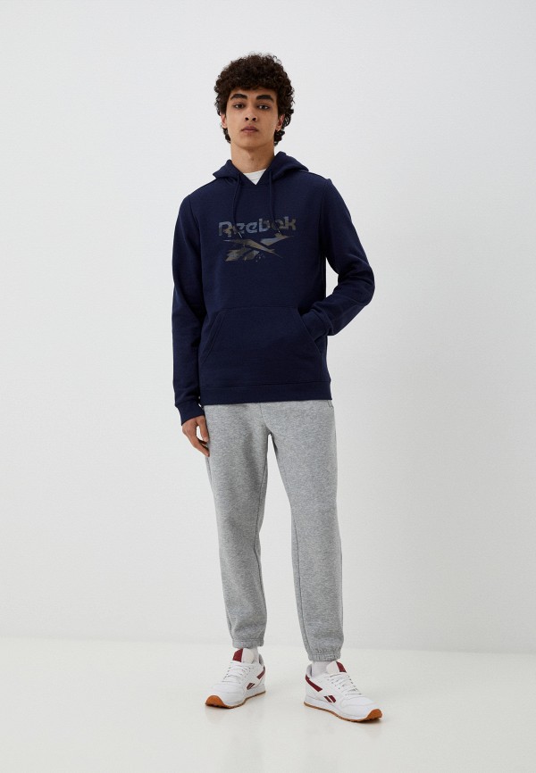 Reebok Худи - REEBOK IDENTITY MODERN CAMO FLEECE HOODIE - фото 2