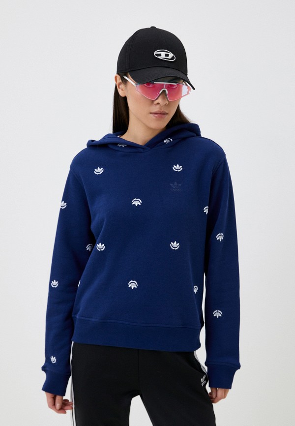 Adidas crest hoodie hotsell