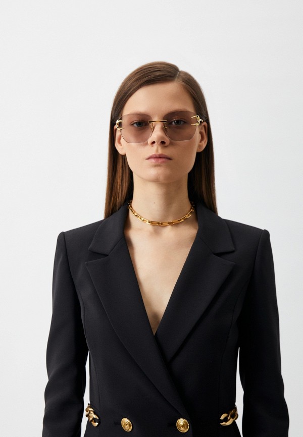 Roberto Cavalli Очки солнцезащитные - SRC022 00F - фото 5