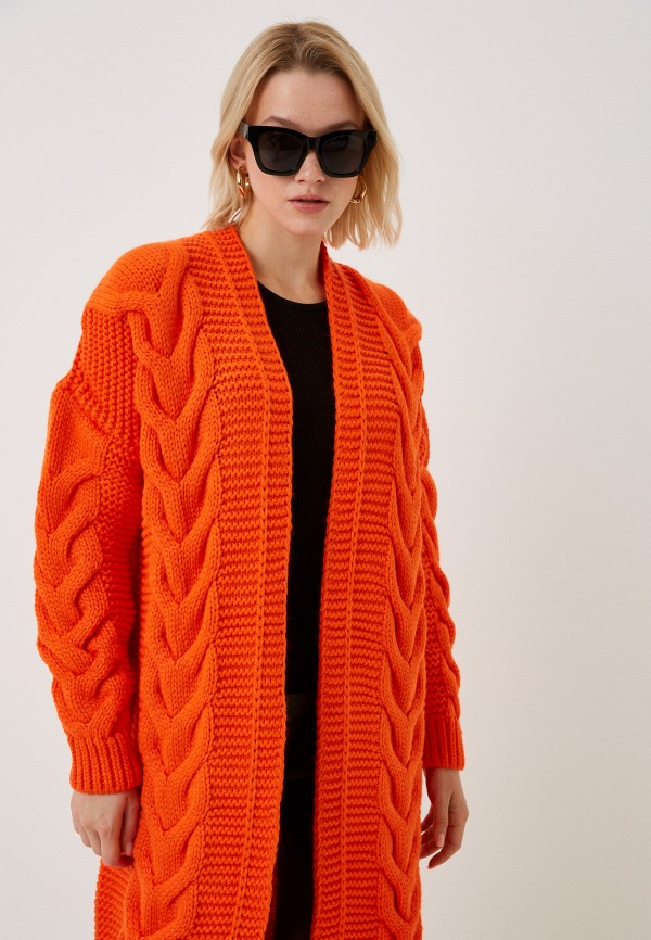 Кардиган Pink Orange, цвет: оранжевый, RTLACW131801 — купить в интернет ...