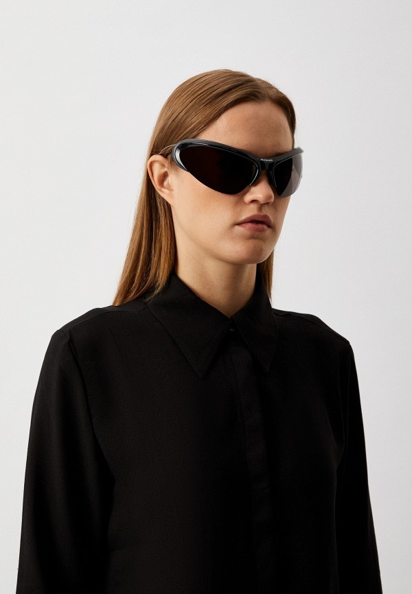 Balenciaga Очки солнцезащитные - BB0232S 001 - фото 6