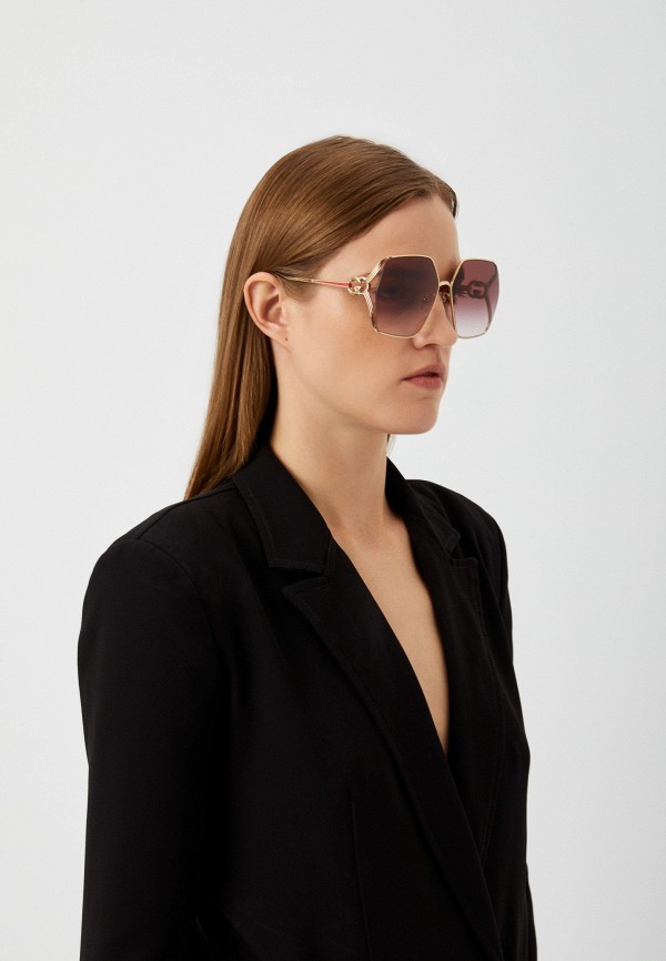 Gucci Очки солнцезащитные - GG1322SA 003 - фото 5