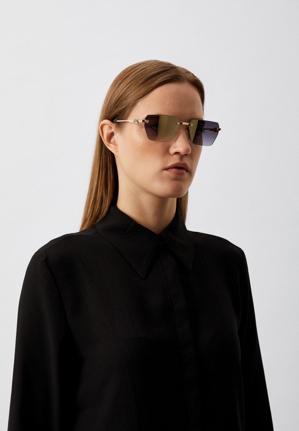 Очки солнцезащитные Dsquared2 D2 0102/S RHL, цвет: золотой ...