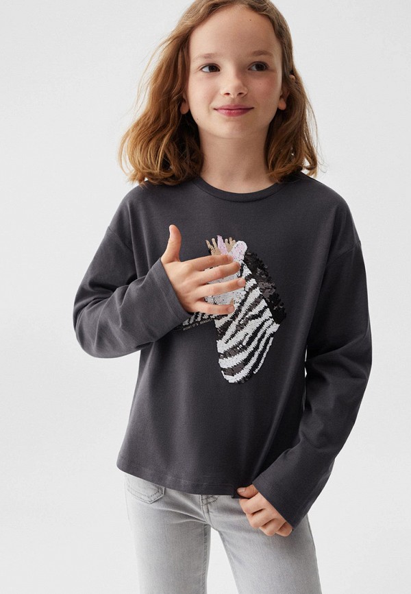 Mango Kids Лонгслив - ANIMAL - фото 3