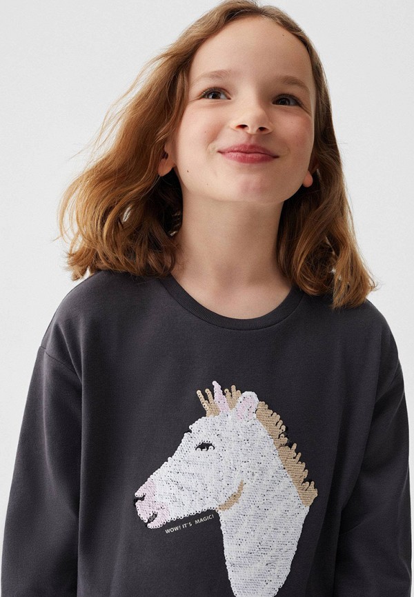 Mango Kids Лонгслив - ANIMAL - фото 4