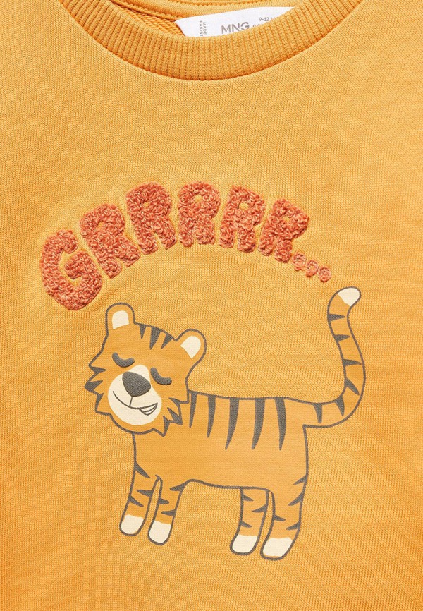 Mango Kids Свитшот - ROAR - фото 4