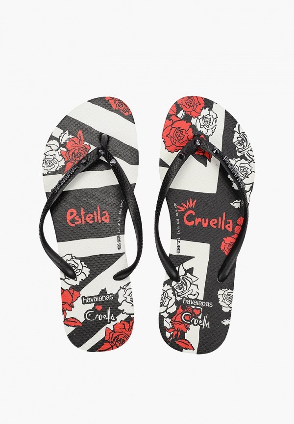 Сланцы Havaianas, цвет: черный, RTLACW348801 — купить в интернет ...