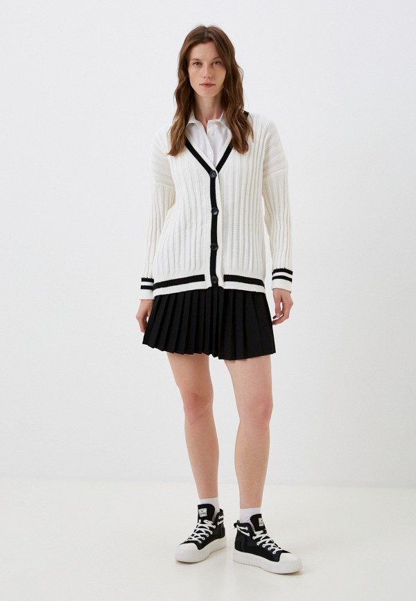 Кардиган LeOtra, цвет: белый, RTLACW368301 — купить в интернет-магазине ...