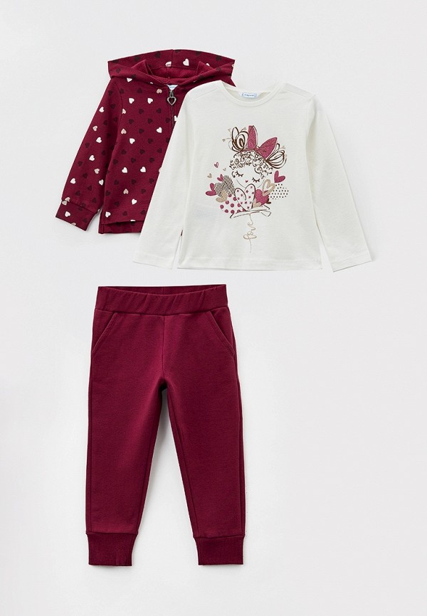 Mayoral Толстовка, лонгслив и брюки - фото 1