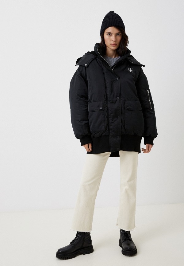 Куртка утепленная Calvin Klein Jeans, цвет: черный, RTLACW543802 ...