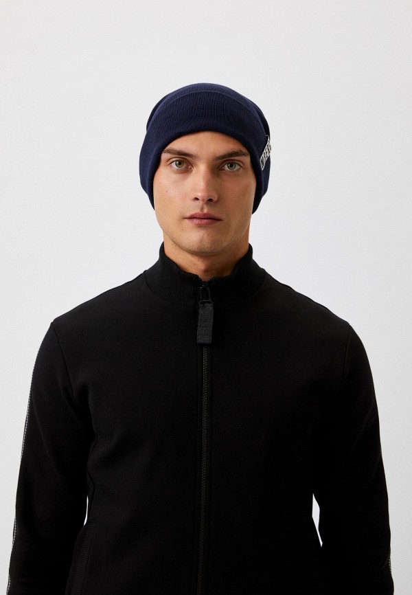Шапка Bikkembergs, цвет: синий, RTLACW575501 — купить в интернет ...
