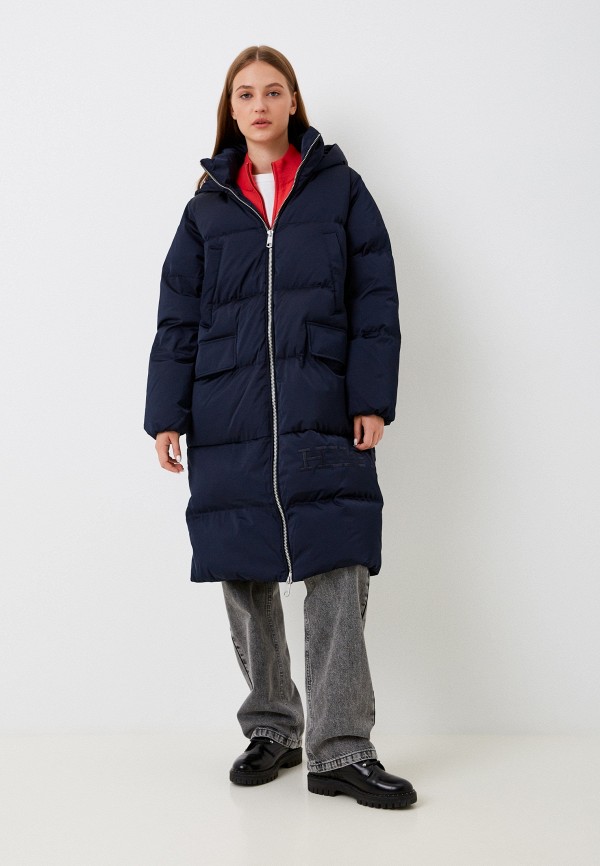 Пуховик Tommy Hilfiger, цвет: синий, RTLACW595001 — купить в интернет ...