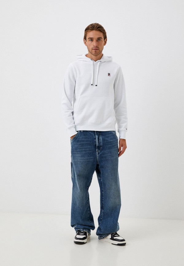 Худи Tommy Hilfiger, цвет: белый, RTLACW675801 — купить в интернет ...
