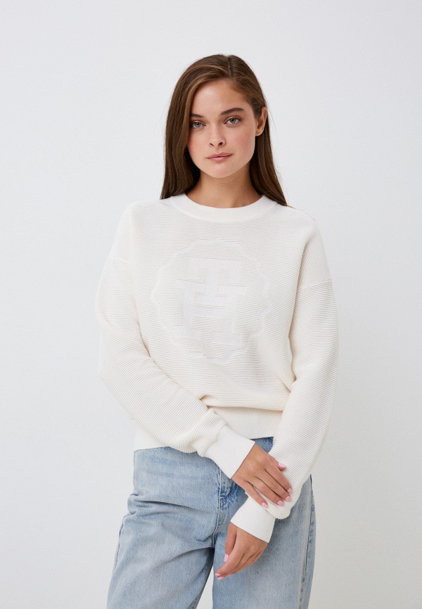 Свитшот Tommy Hilfiger, цвет: бежевый, RTLACW680701 — купить в интернет ...