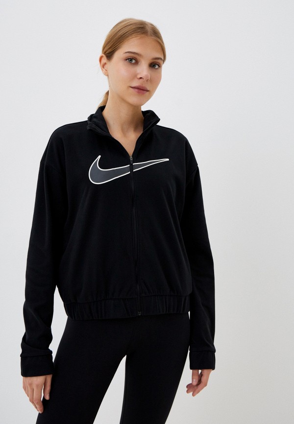 Олимпийка Nike W NK DF SWOOSH RUN JKT, цвет: черный, RTLACW726501 ...