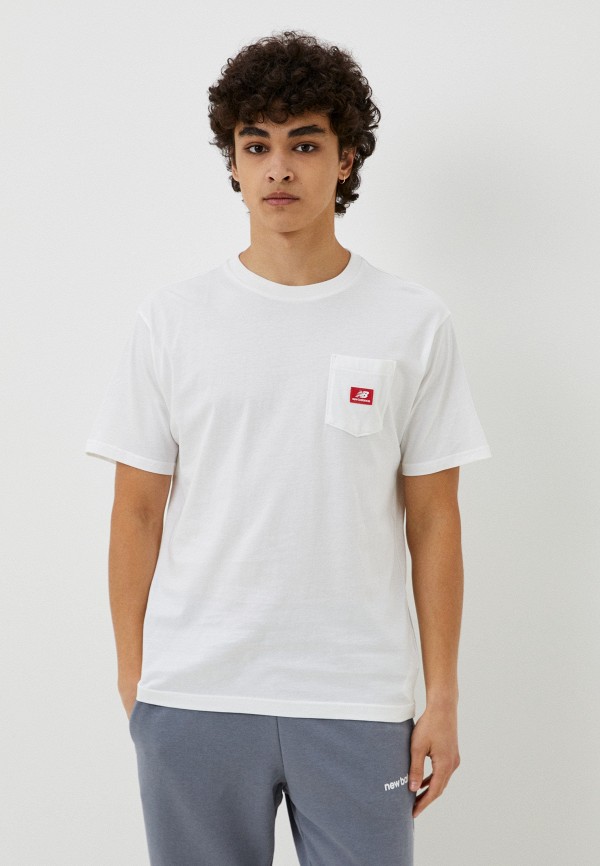 New Balance Футболка - NB Essentials Pocket Tee - фото 1