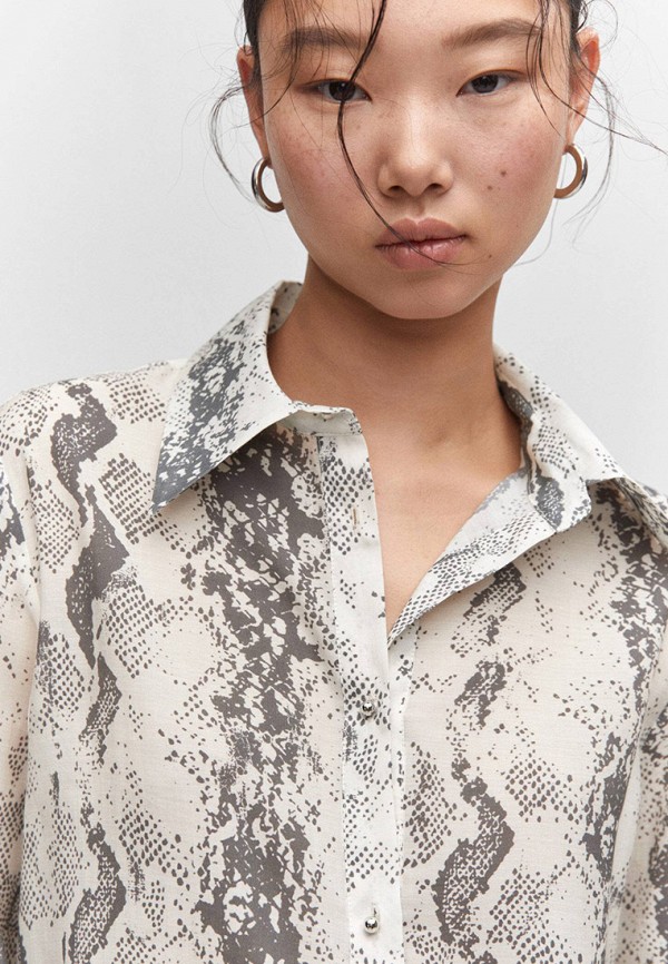 Mango Блуза - SNAKE - фото 4