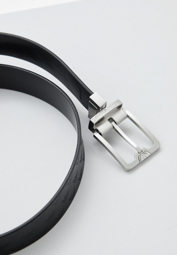 Emporio Armani Ремень - NERO/NERO - фото 2