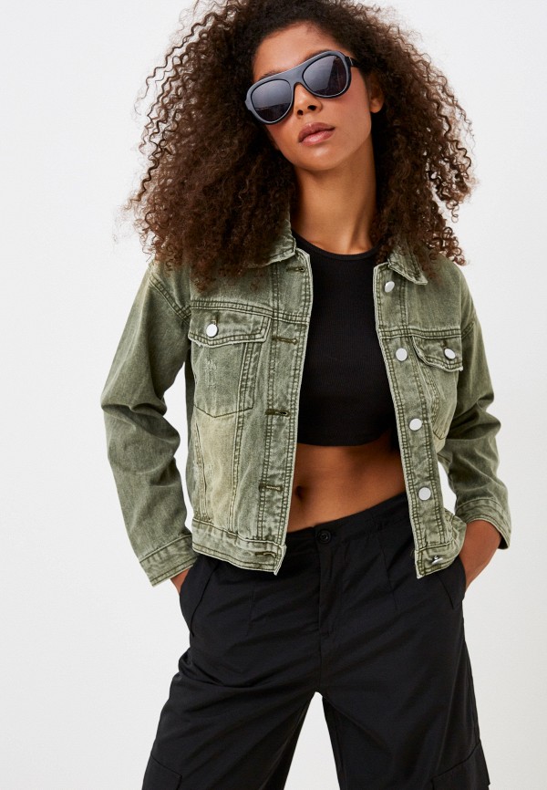 Куртка джинсовая Mollese, цвет: хаки, RTLACX091901 — купить в интернет ...