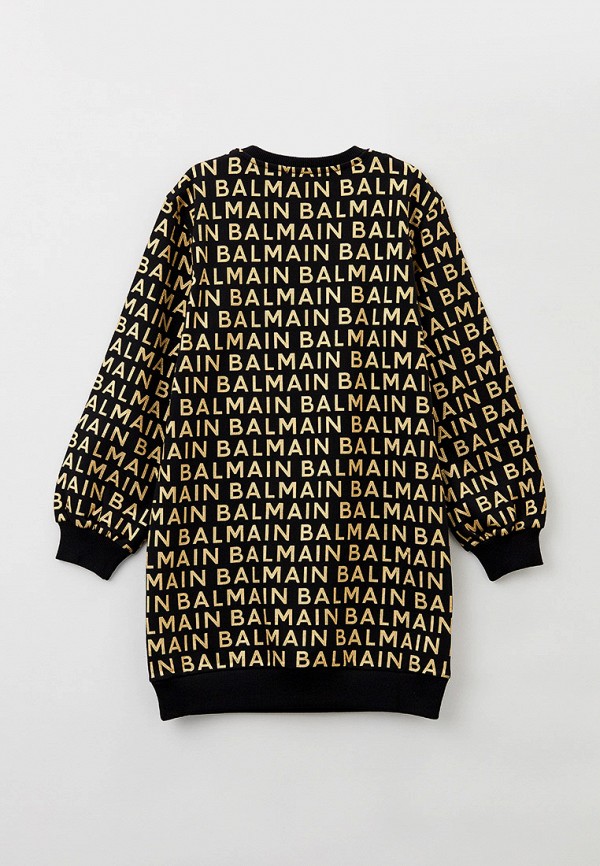 Платье Balmain, цвет: черный, RTLACX123501 — купить в интернет-магазине ...