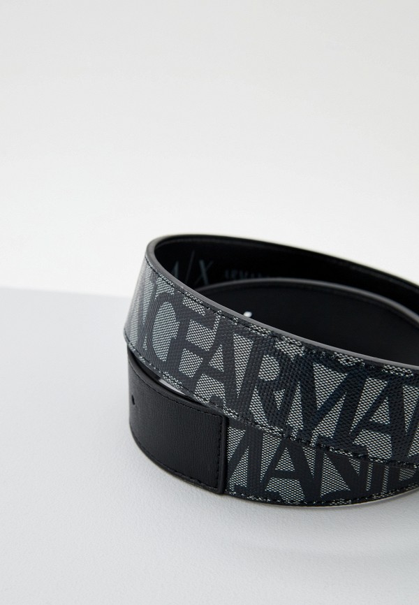Ремень Armani Exchange, цвет: серый, RTLACX150501 — купить в интернет ...