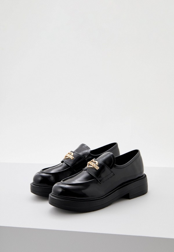 Лоферы Love Moschino, цвет: черный, RTLACX328301 — купить в интернет ...
