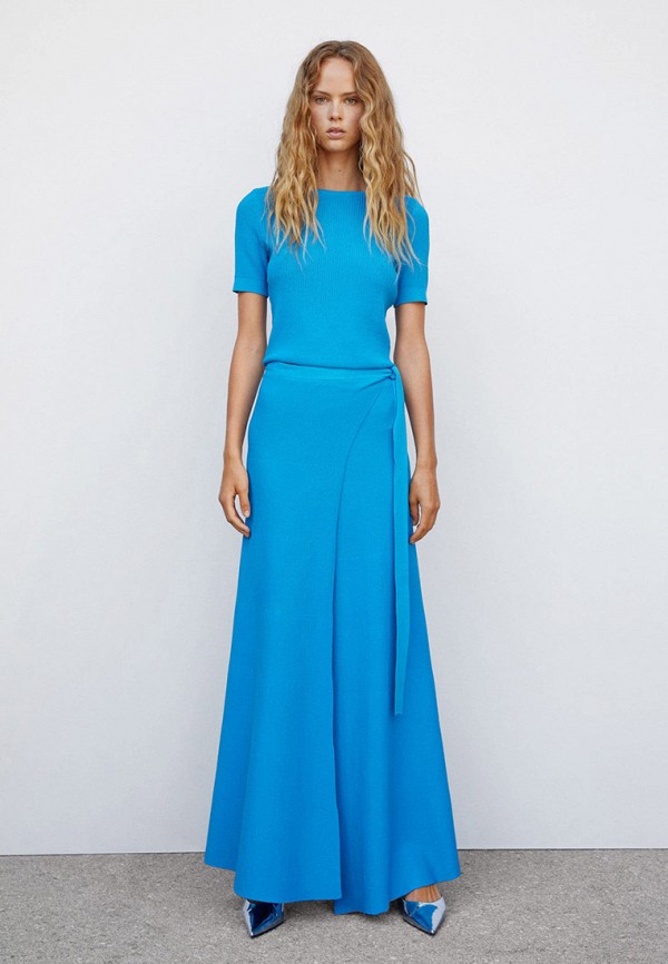 Mango Юбка - BLUE - фото 2