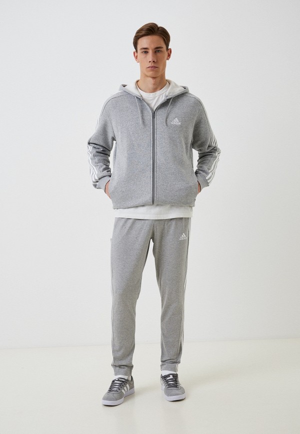 adidas Толстовка - M 3S FL FZ HD - фото 2