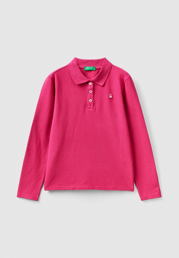 Поло United Colors of Benetton, цвет: фуксия, RTLACX618201 — купить в ...