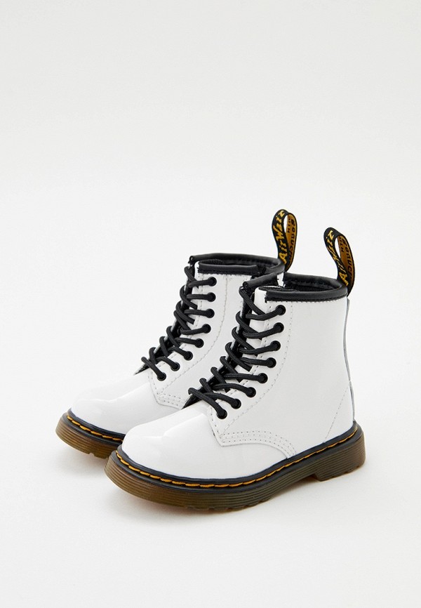 Dr. Martens Ботинки - 1460 T White Patent Lamper - фото 3