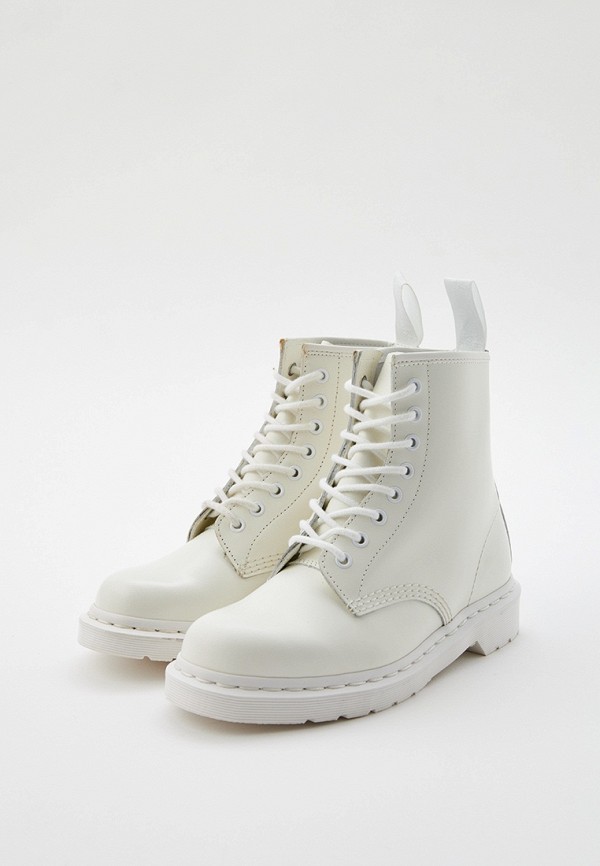 Dr martens 1460 pascal mono white sale